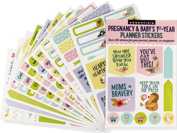 PLANNER STICKERS - PREGNANCY/BABY'S 1ST YEAR