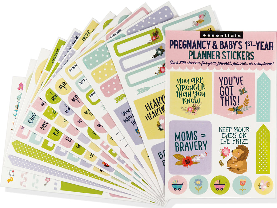 PLANNER STICKERS - PREGNANCY/BABY'S 1ST YEAR