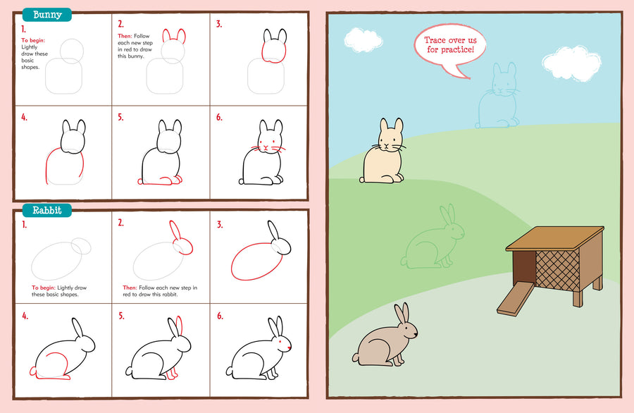 LEARN TO DRAW PETS