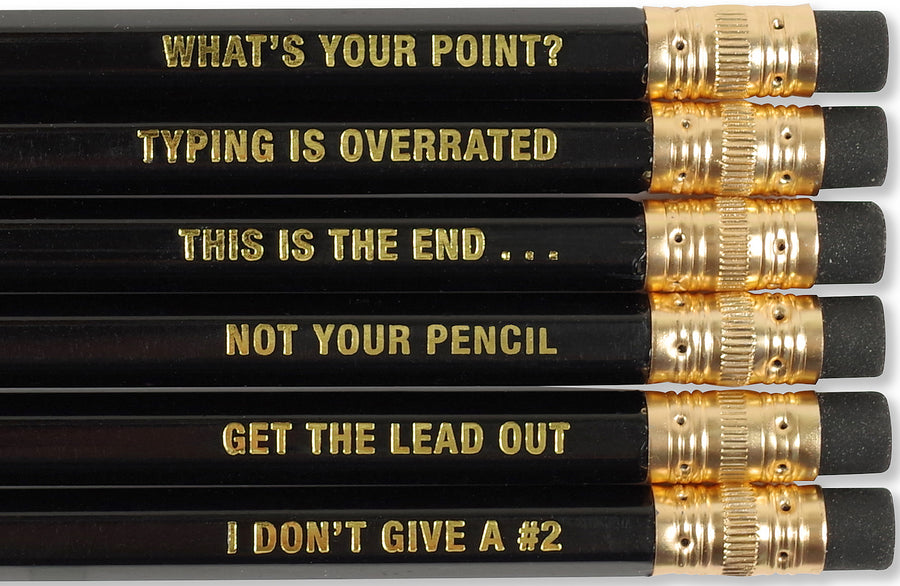 PENCIL SET WHAT'S YOUR POINT