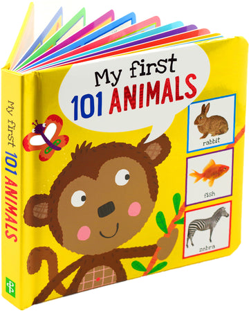 BOARD BK MY FIRST 101 ANIMALS