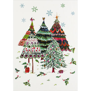 HOLIDAY CARDS MERRY EVERGREENS