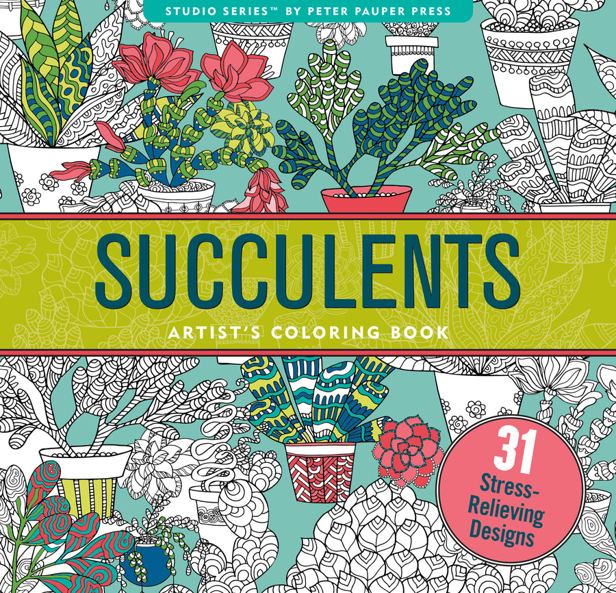 COLOR BOOK SUCCULENTS