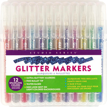 GLITTER MARKER SET
