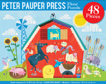FLOOR PUZZLE - ON THE FARM