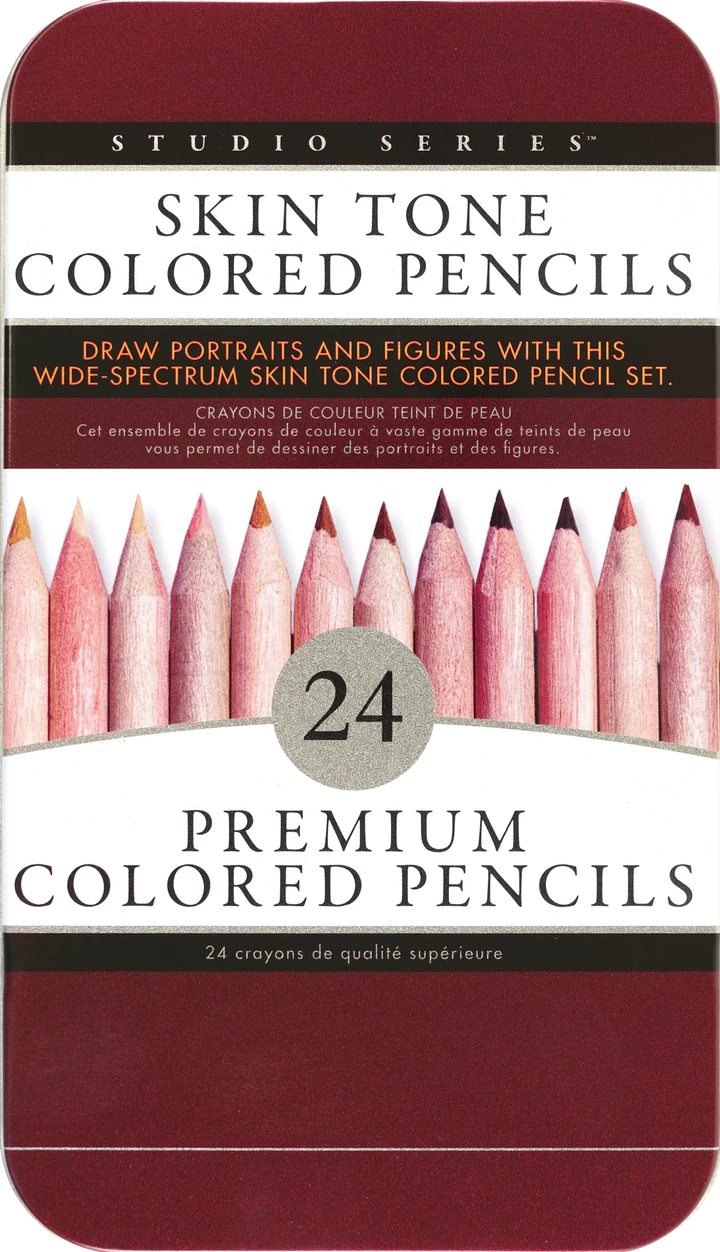 SKIN TONED COLORED PENCIL/24SET