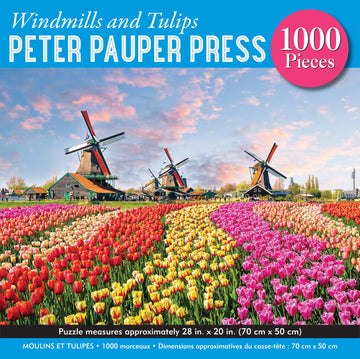 PUZZLE - WINDMILLS AND TULIPS