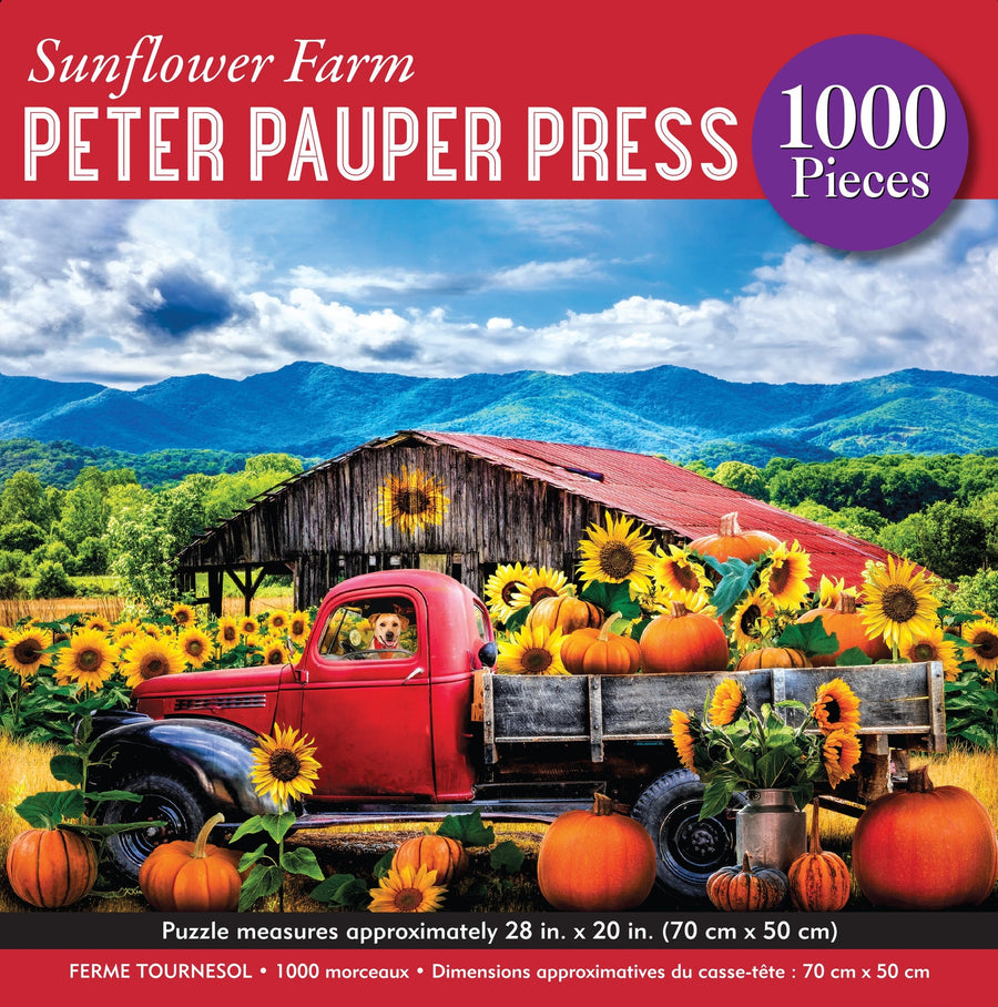 PUZZLE - SUNFLOWER FARM