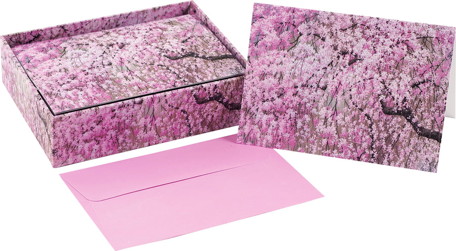 NOTE CARD - CHERRY BLOSSOMS