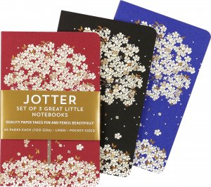 JOTTER MINI NOTEBOOKS - FALLING BLOSSOMS