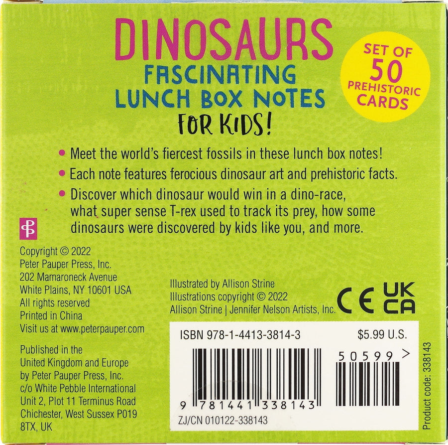 LUNCH BOX DINOSAURS