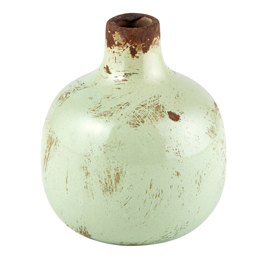 LIGHT GREEN MINI VASE