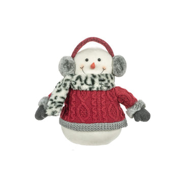 RED SMILING SNOWMAN