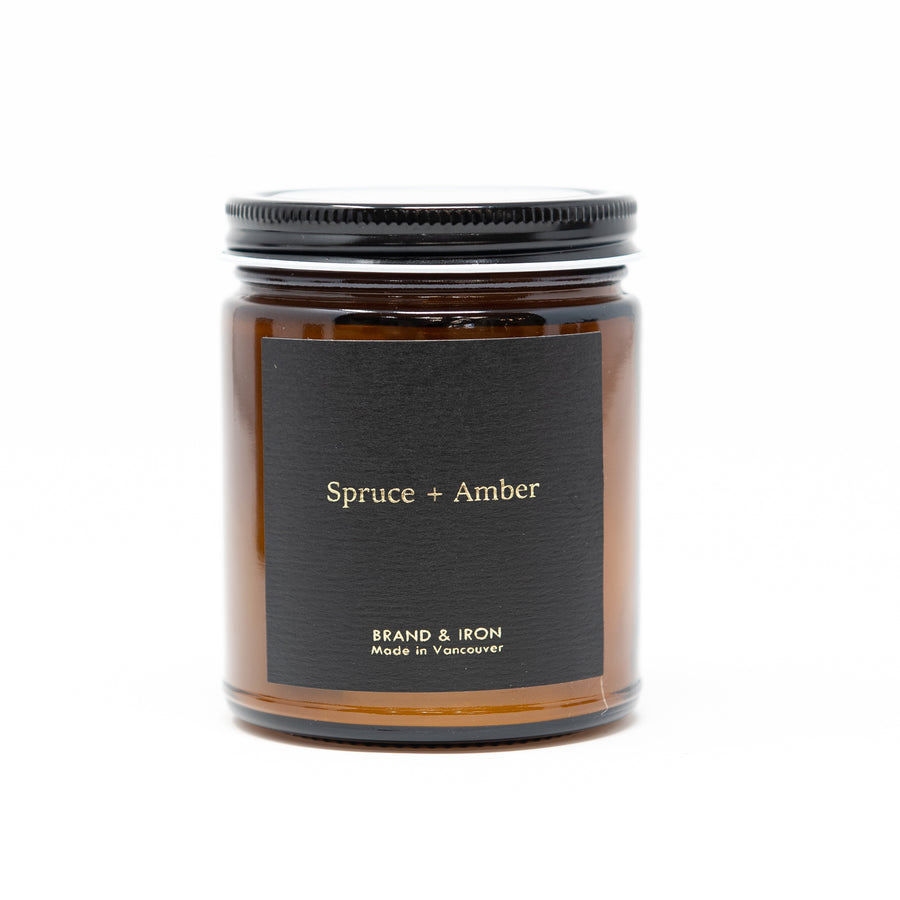 AS - SPRUCE + AMBER CANDLE