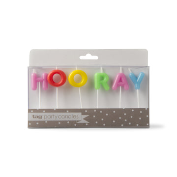 HOORAY CANDLE SET