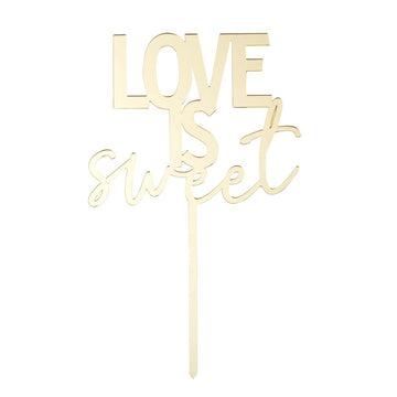 CAKE TOPPER - LOVE