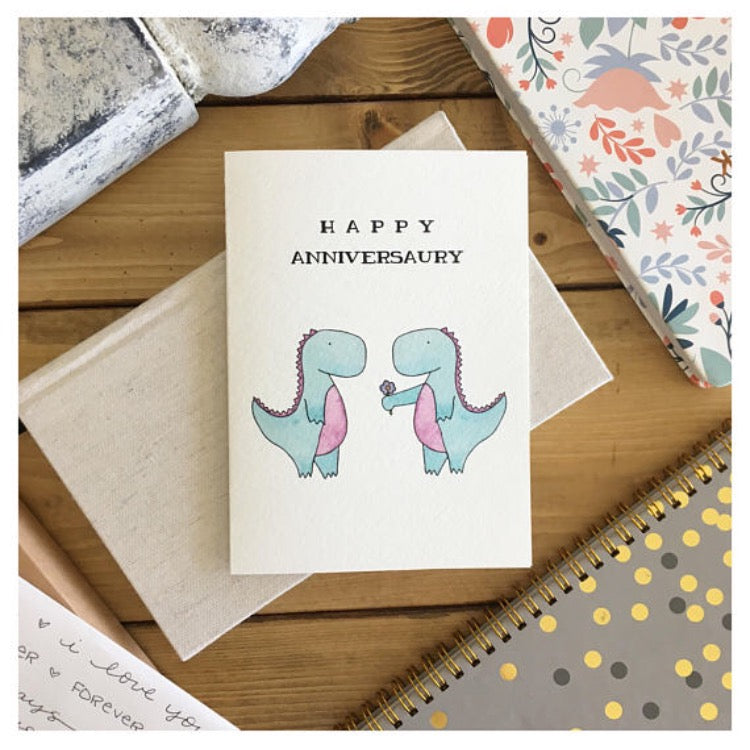 HAPPY ANNIVERSAURY
