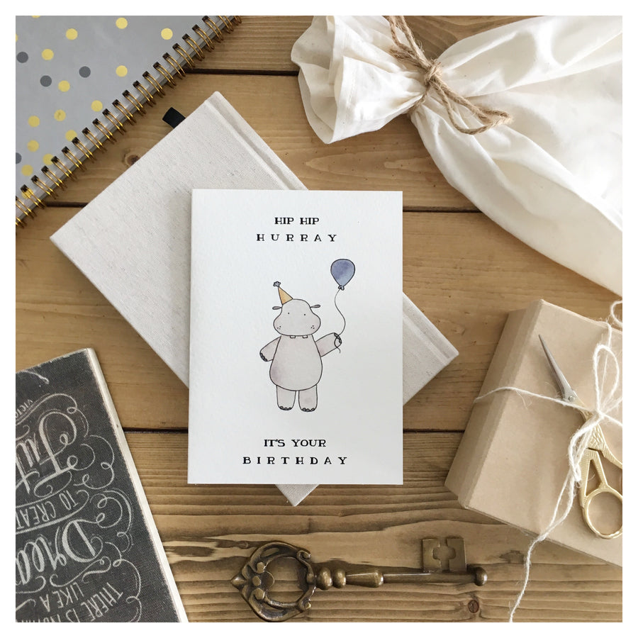 HIP HIP HURRAY CARD