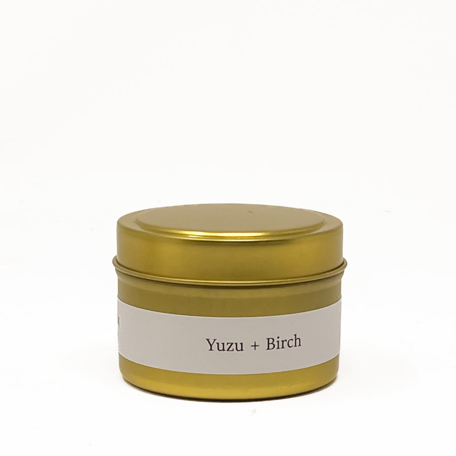 TIN CANDLE -YUZU & BIRCH