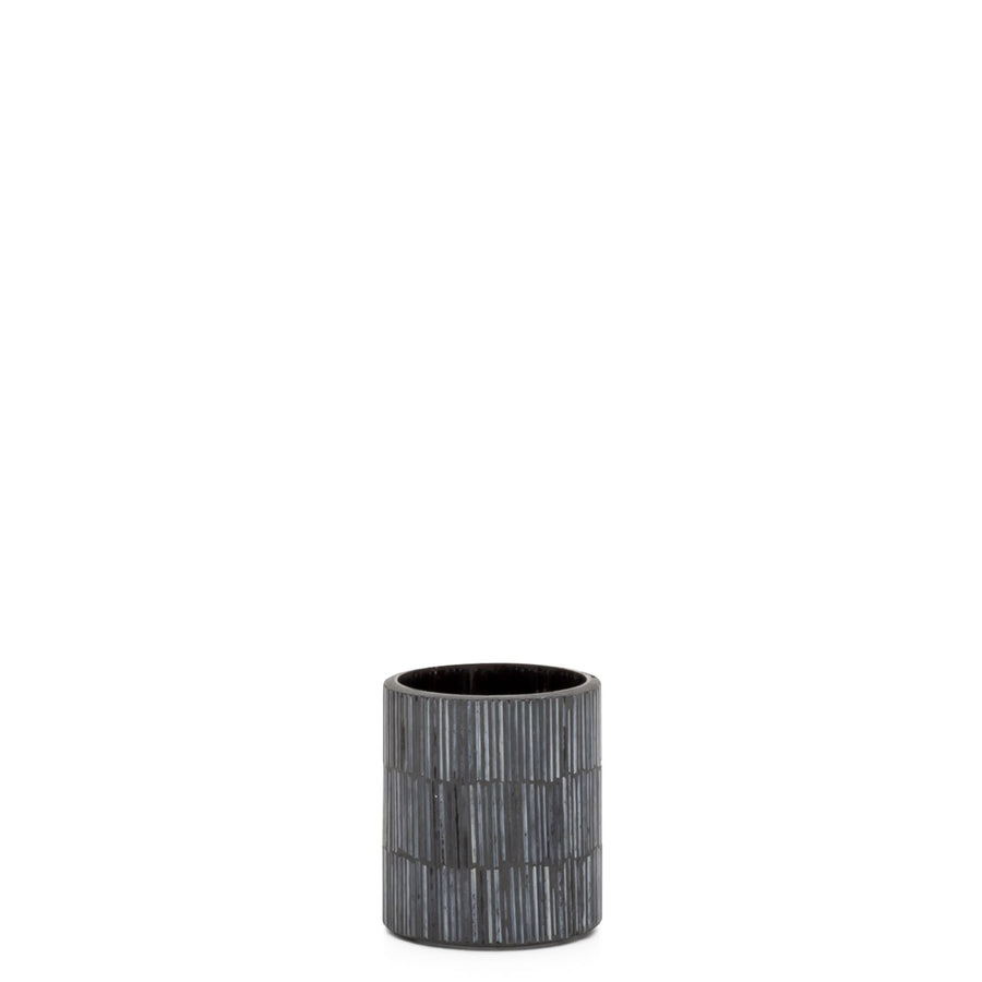 BLACK TEALIGHT HOLDER