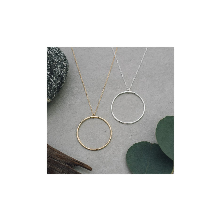 ROUND PENDANT - ROSE GOLD