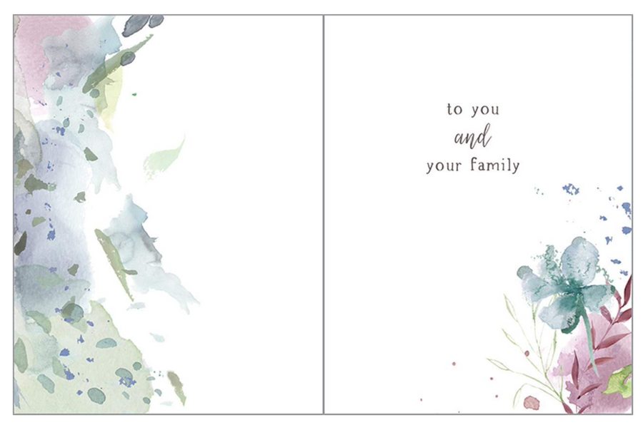 WITH SYMPATHY CARD