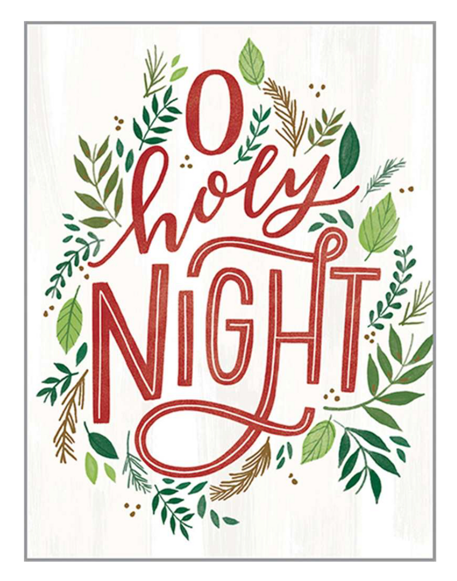 O HOLY NIGHT CARD