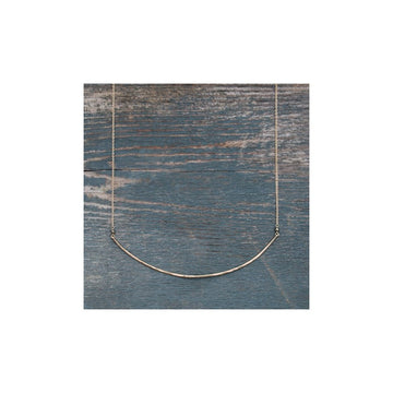 SILVER MOON NECKLACE