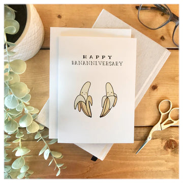 HAPPY BANANNIVERSARY CARD