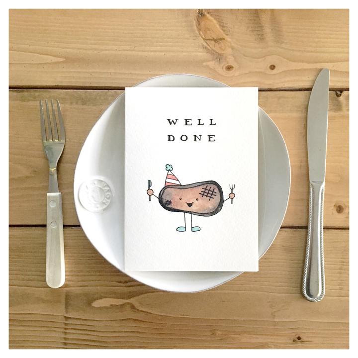 WELL DONE CARD