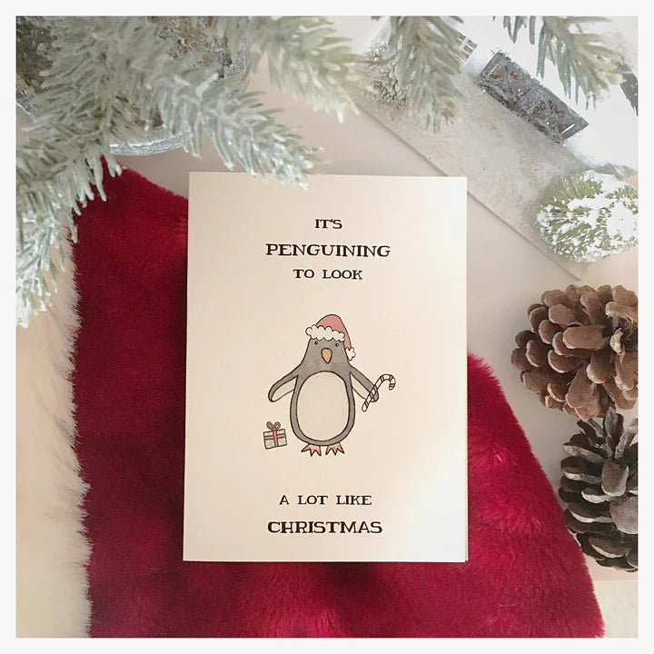 IT'S PENGUINING TO LOOK A LOT LIKE...