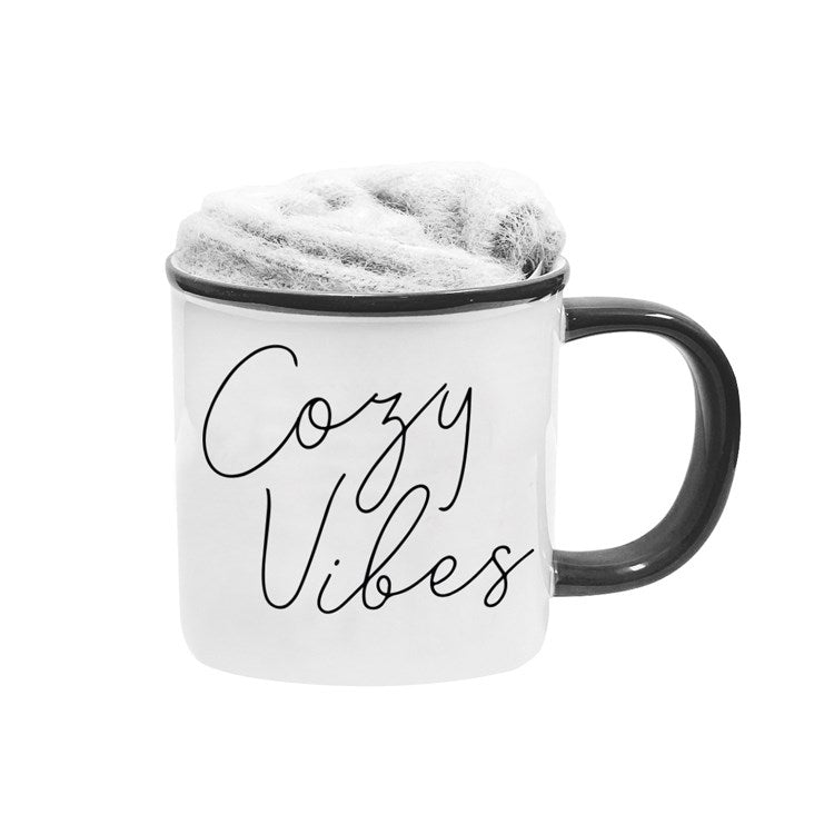 COZY VIBES KOZIE MUG/SOCK SET