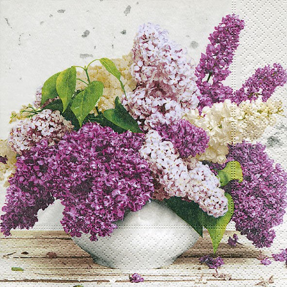 COCKTAIL NAPKIN - BOUQUET IN SPRING