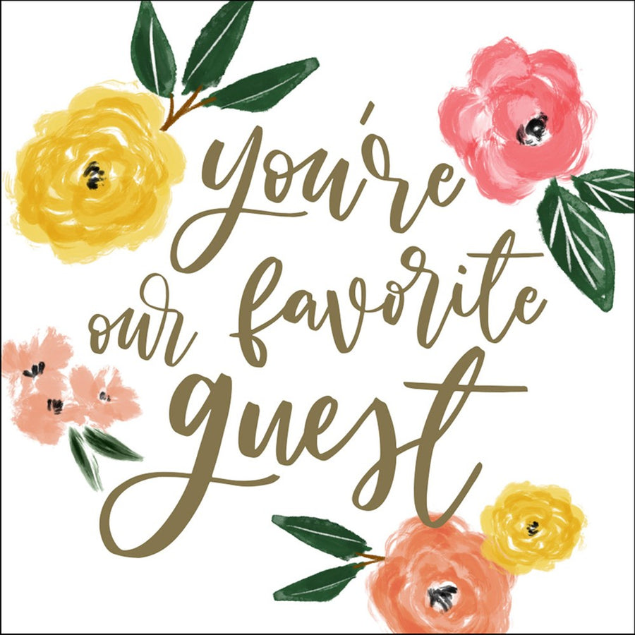 QUIP NAPKIN - FAVOURITE GUEST