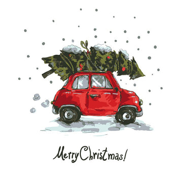 LUNCHEON NAPKIN - MERRY CHRISTMAS
