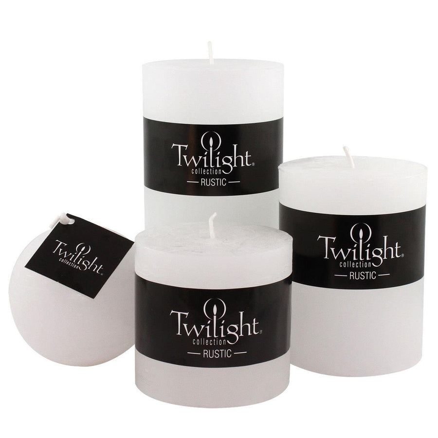 RUSTIC PILLAR 3X4 WHITE