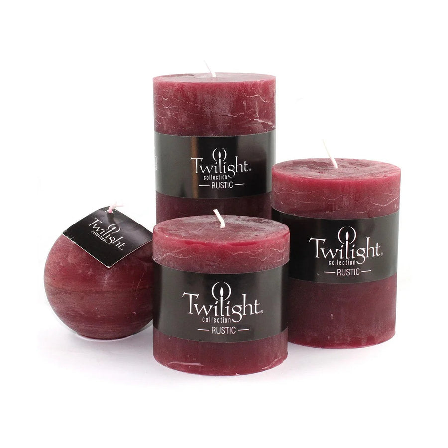 RUSTIC BALL BURGUNDY